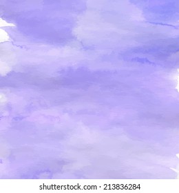 Inspirational watercolor background design. Vector illustration.