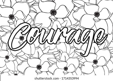 Inspirational Word Art Coloring Page Images Stock Photos Vectors Shutterstock