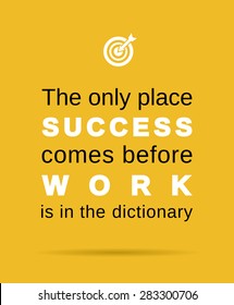 inspirational work and success business quote