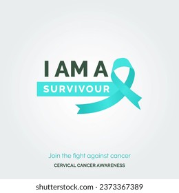 Inspire Change with Artistic Vector Background Cervical Cancer Posters