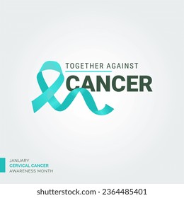 Inspire Change. Guardar la vida del vector fondo Salud del cuello del útero