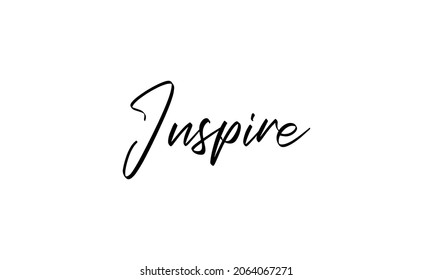 Inspire in the creative lettering style