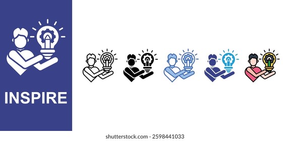  Inspire icon sets with different styles
