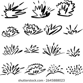 Inspired by cellular structures and micro-organic forms, this set includes dynamic blob and droplet shapes perfect for modern abstract design, biology-themed visuals, or creative branding. Each shape 