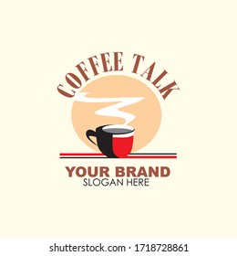 
Inspired by a cup of warm coffee. This design can be used as a coffee place logo, the logo of your coffee business brand