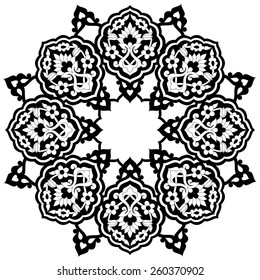 Inspired by the Ottoman decorative arts pattern designs