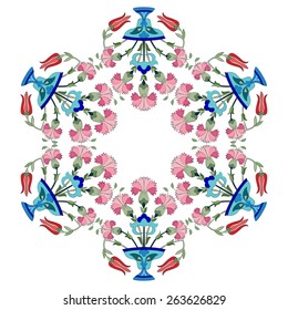 Inspired by the Ottoman decorative arts pattern designs
