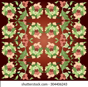 Inspired by the Ottoman decorative arts pattern designs