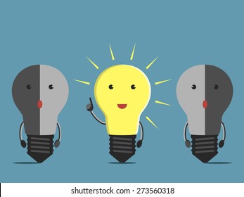 23,046 Lightbulb character Images, Stock Photos & Vectors | Shutterstock