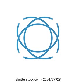 inspiring angular decorative motif, simple drawing