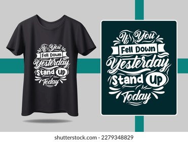 Inspiring calligraphy t shirt design with bold and creative font styles t shirt design motivational quotes, modern t shirt design ideas