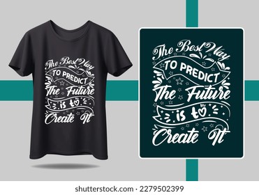 Inspiring calligraphy t shirt design with bold and creative font styles t shirt design motivational quotes, modern t shirt design ideas