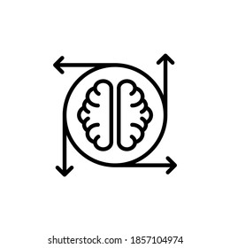 Inspiring Change icon in vector. Logotype