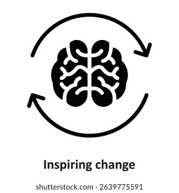 Inspiring change Vector Icon which can easily modify or edit
