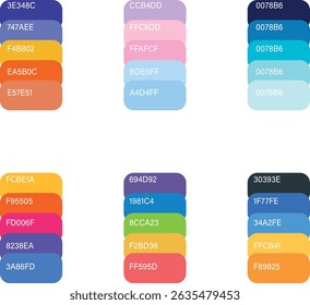 Inspiring Color Combinations for Designers