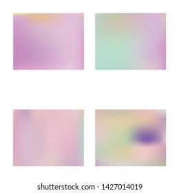 Inspiring colorful gradient background. Flat backdrop with bright rainbow colors. Vector illustration space. Pink easy editable and soft colored banner template.