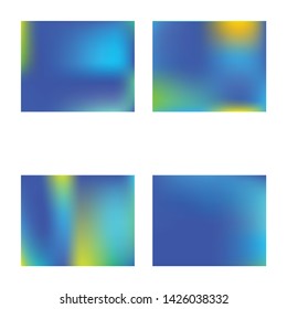 Inspiring colorful gradient background. Vector illustration texture. Colorful backdrop with bright rainbow colors. Blue easy editable and soft colored banner template.