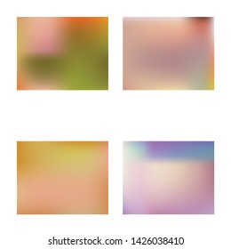Inspiring colorful gradient background. Vector illustration elements. Creative backdrop with bright rainbow colors. Pink easy editable and soft colored banner template.