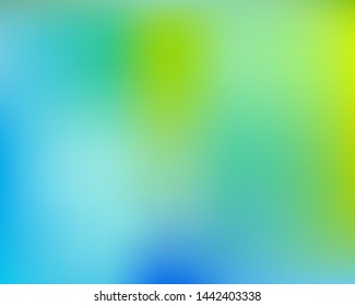 Inspiring colorful modern background. Commercial backdrop with bright rainbow colors. Vector illustration flyer. Blue easy editable and soft colored banner template.