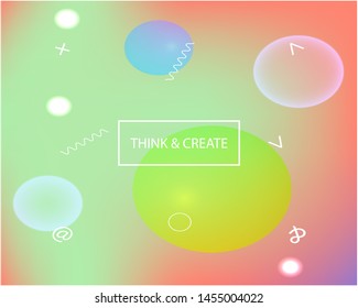 Inspiring colorful modern background. Creative backdrop with simple muffled colors. Vector illustration layout. Pink easy editable and soft colored banner template.