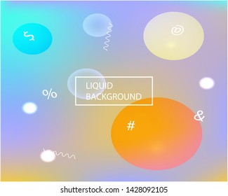 Inspiring colorful modern background. Dynamic backdrop with bright rainbow colors. Vector illustration layout. Violet easy editable and soft colored banner template.