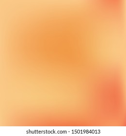 Inspiring colorful modern background. Dynamic backdrop with simple muffled colors. Vector illustration flyer. Orange easy editable and soft colored banner template.