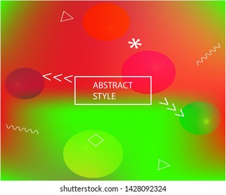 Inspiring colorful modern background. Flat backdrop with bright rainbow colors. Vector illustration texture. Red colored, natural screen design for user interface or mobile app.