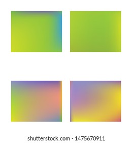 Inspiring colorful modern background. Flat backdrop with simple muffled colors. Vector illustration concept. Green easy editable and soft colored banner template.