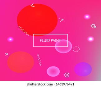Inspiring colorful modern background. Simple backdrop with simple muffled colors. Vector illustration vintage. Pink easy editable and soft colored banner template.