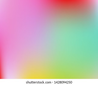 Inspiring colorful modern background. Vector illustration vintage. Fresh backdrop with bright rainbow colors. Pink easy editable and soft colored banner template.