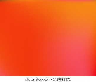 Inspiring colorful modern background. Vector illustration flyer. Flat backdrop with bright rainbow colors. Red easy editable and soft colored banner template.