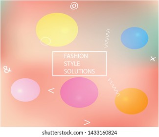 Inspiring colorful modern background. Vector illustration flyer. Colorful backdrop with bright rainbow colors. Pink easy editable and soft colored banner template.