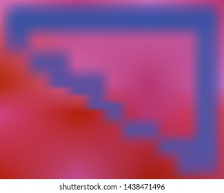 Inspiring colorful modern background. Vector illustration pastel. Light backdrop with bright rainbow colors. Red easy editable and soft colored banner template.