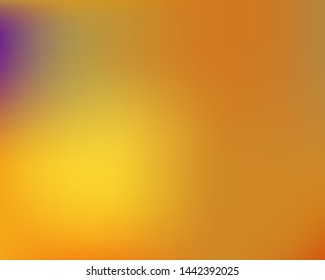 Inspiring colorful modern background. Vector illustration concept. Minimal backdrop with smooth orange color. Yellow easy editable and soft colored banner template.