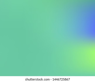 Inspiring colorful modern background. Vector illustration pastel. Fluid backdrop with smooth muffled colors. Green easy editable and soft colored banner template.