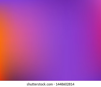 Inspiring colorful modern background. Vector illustration texture. Fluid backdrop with simple muffled colors. Violet easy editable and soft colored banner template.