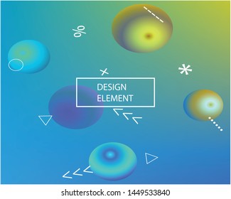 Inspiring colorful modern background. Vector illustration layout. Creative backdrop with simple muffled colors. Blue easy editable and soft colored banner template.