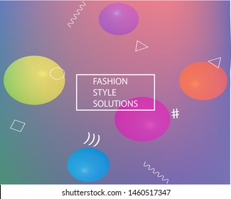 Inspiring colorful modern background. Vector illustration art. Commercial backdrop with simple muffled colors. Violet easy editable and soft colored banner template.