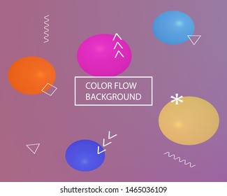 Inspiring colorful modern background. Vector illustration texture. Flat backdrop with simple muffled colors. Violet easy editable and soft colored banner template.
