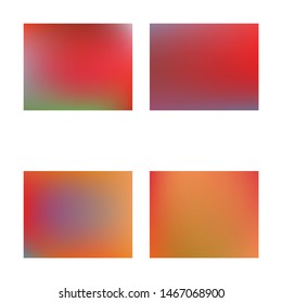 Inspiring colorful modern background. Vector illustration space. Minimal backdrop with simple muffled colors. Red easy editable and soft colored banner template.
