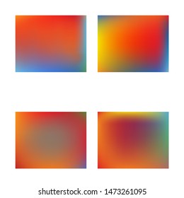 Inspiring colorful modern background. Vector illustration vintage. Simple backdrop with simple muffled colors. Red easy editable and soft colored banner template.