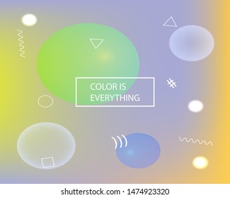 Inspiring colorful modern background. Vector illustration layout. Creative backdrop with simple muffled colors. Violet easy editable and soft colored banner template.