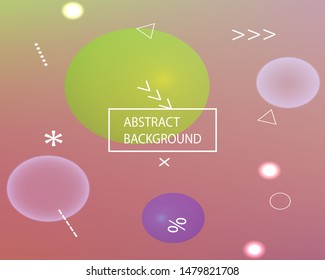 Inspiring colorful modern background. Vector illustration layout. Fresh backdrop with simple muffled colors. Violet easy editable and soft colored banner template.