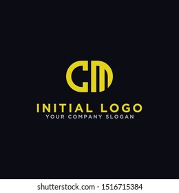 Inspiring company logo design from the initial letters to the CM logo icon. -Vectors