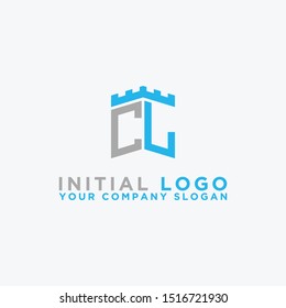 Inspiring company logo design from the initial letters CL logo icon. -Vectors