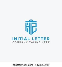 Inspiring company logo designs from the initial letters of the HZ logo icon. -Vectors
