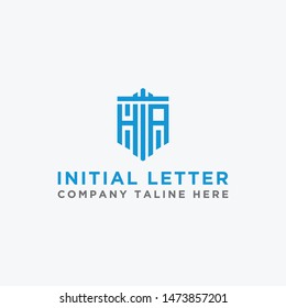 Inspiring company logo designs from the initial letters HA logo icon. -Vectors

