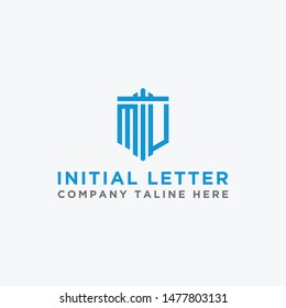 Inspiring company logo designs from the initial letters of the MU logo icon. -Vectors
