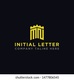 Inspiring company logo designs from the initial letters of the MN logo icon. -Vectors
