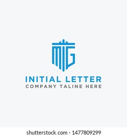 Inspiring company logo designs from the initial letters MG logo icon. -Vectors